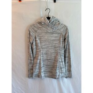 Lululemon think fast grey hoodie size 6 (158)